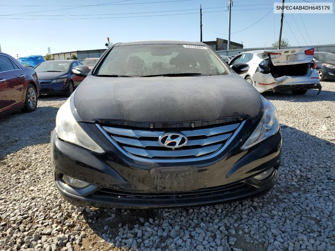 2013 Hyundai Sonata Se VIN: 5NPEC4AB4DH645179 Lot: 76728804