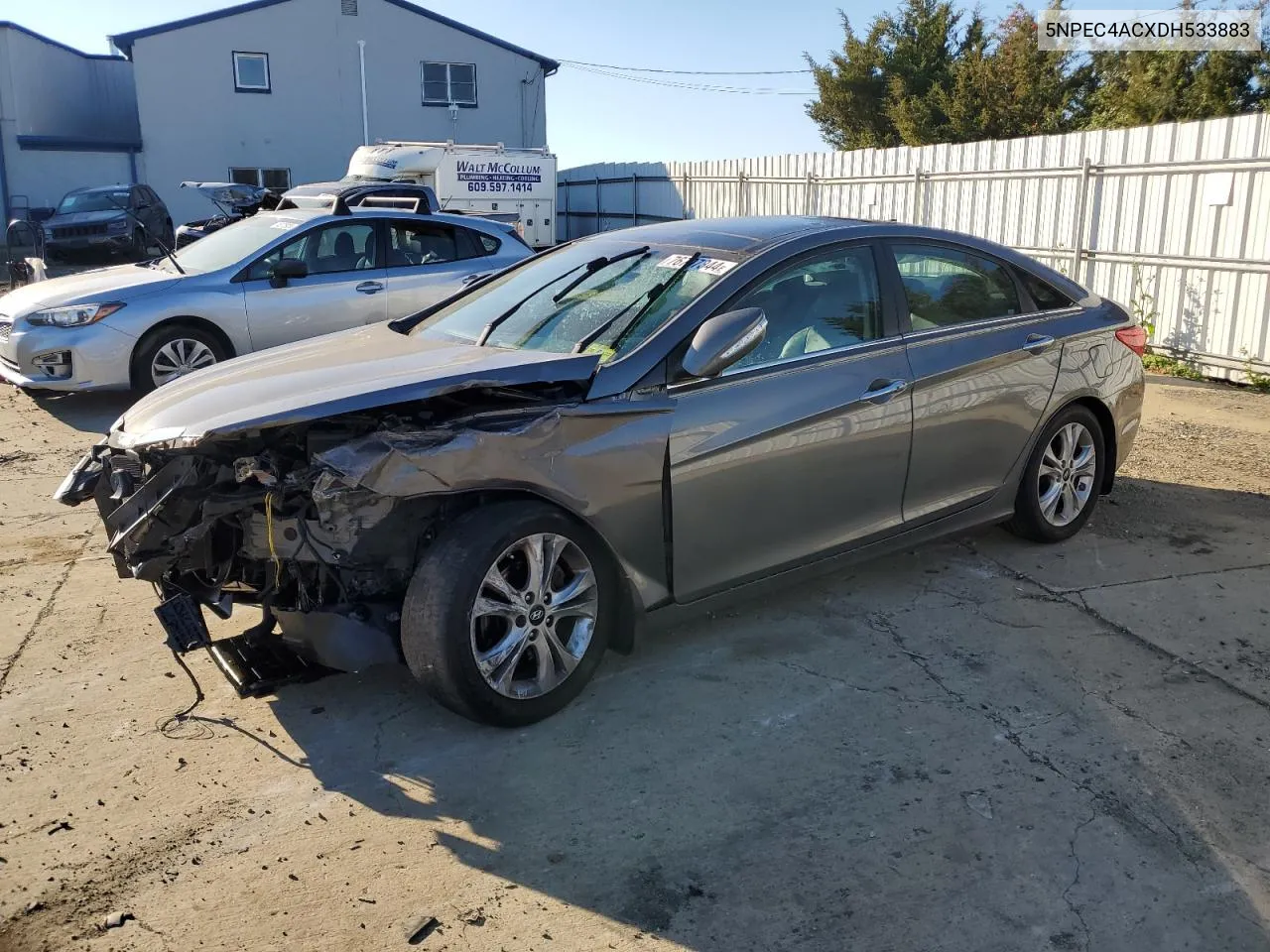 2013 Hyundai Sonata Se VIN: 5NPEC4ACXDH533883 Lot: 76797344