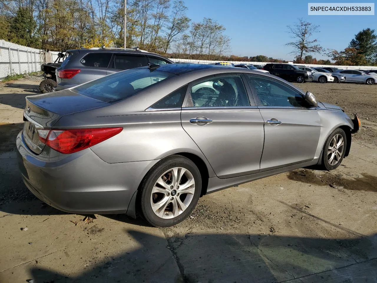 2013 Hyundai Sonata Se VIN: 5NPEC4ACXDH533883 Lot: 76797344