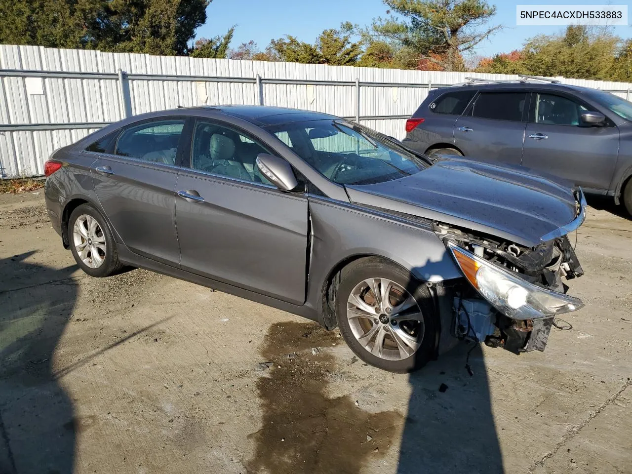 2013 Hyundai Sonata Se VIN: 5NPEC4ACXDH533883 Lot: 76797344