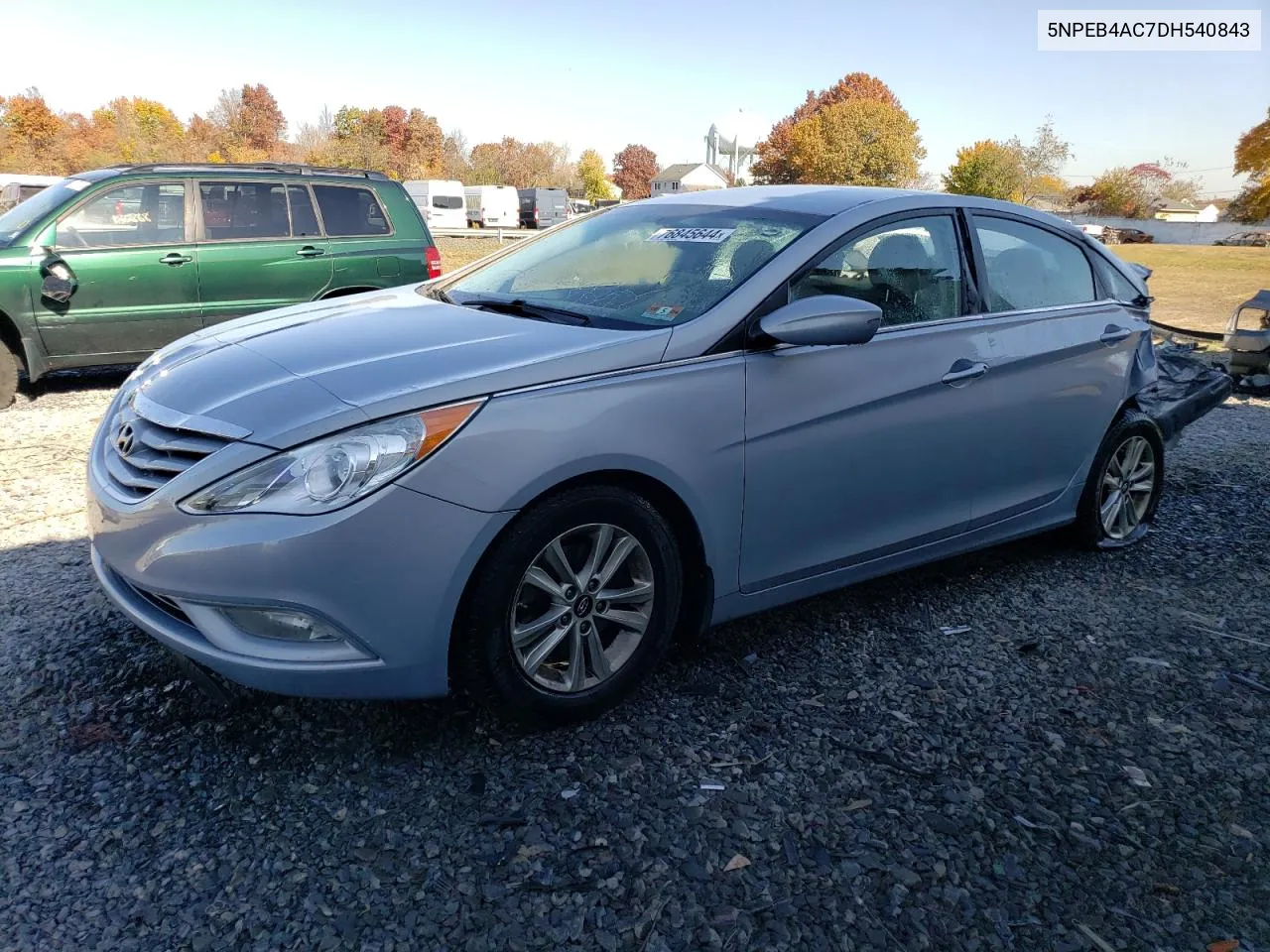 2013 Hyundai Sonata Gls VIN: 5NPEB4AC7DH540843 Lot: 76845644