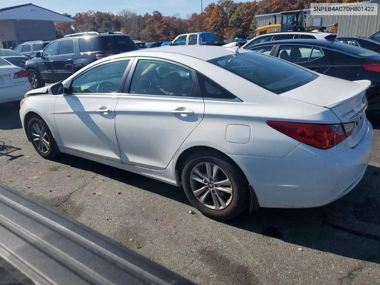 2013 Hyundai Sonata Gls VIN: 5NPEB4AC7DH801422 Lot: 76881054