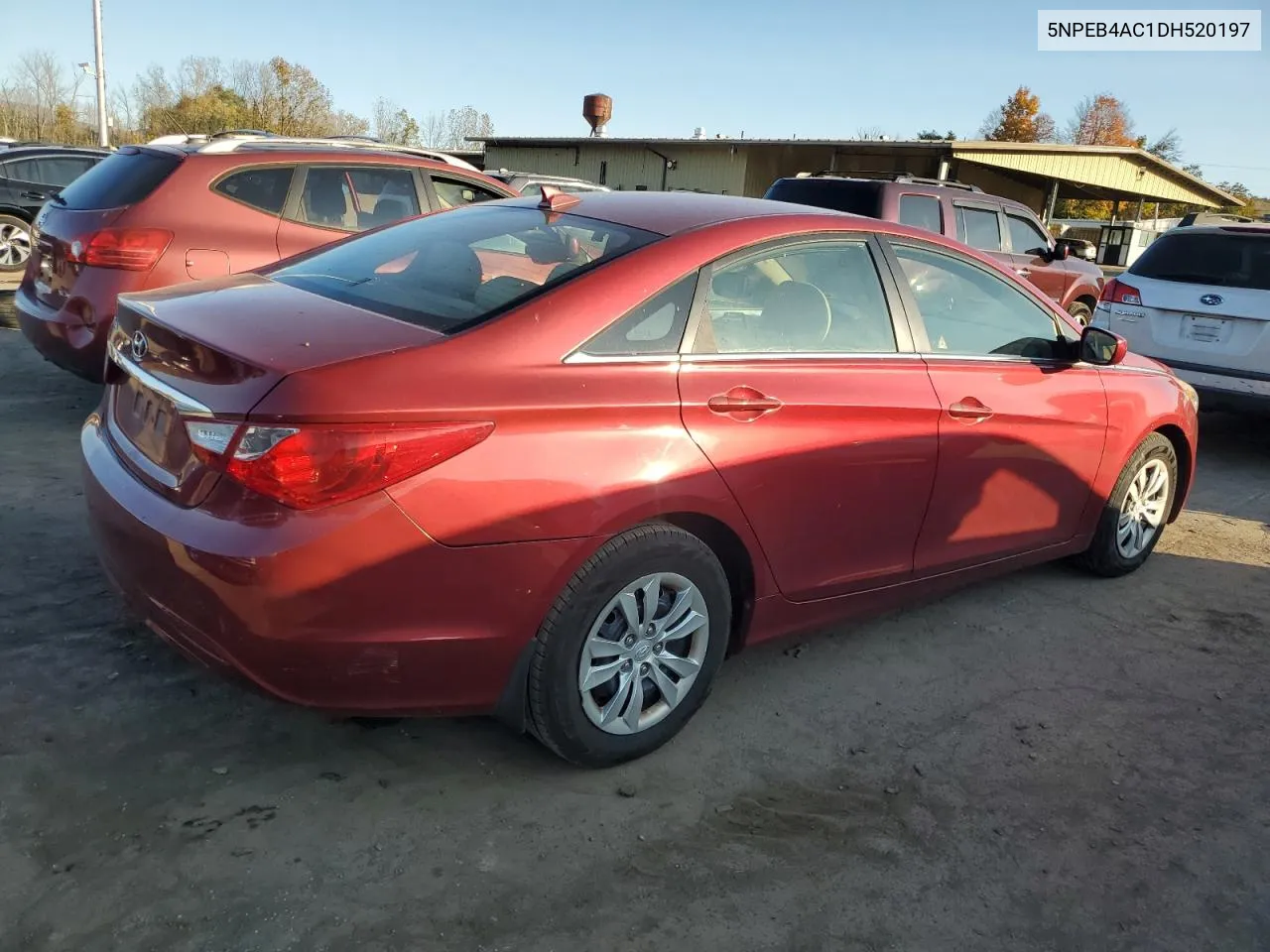 2013 Hyundai Sonata Gls VIN: 5NPEB4AC1DH520197 Lot: 76913584