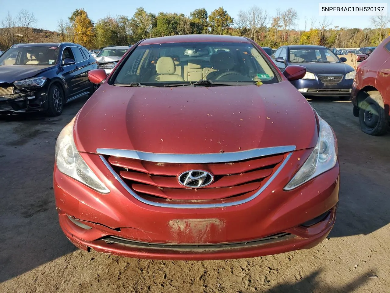 5NPEB4AC1DH520197 2013 Hyundai Sonata Gls