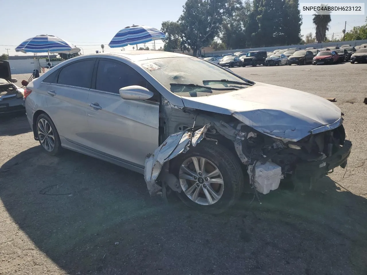 2013 Hyundai Sonata Se VIN: 5NPEC4AB8DH623122 Lot: 76971404