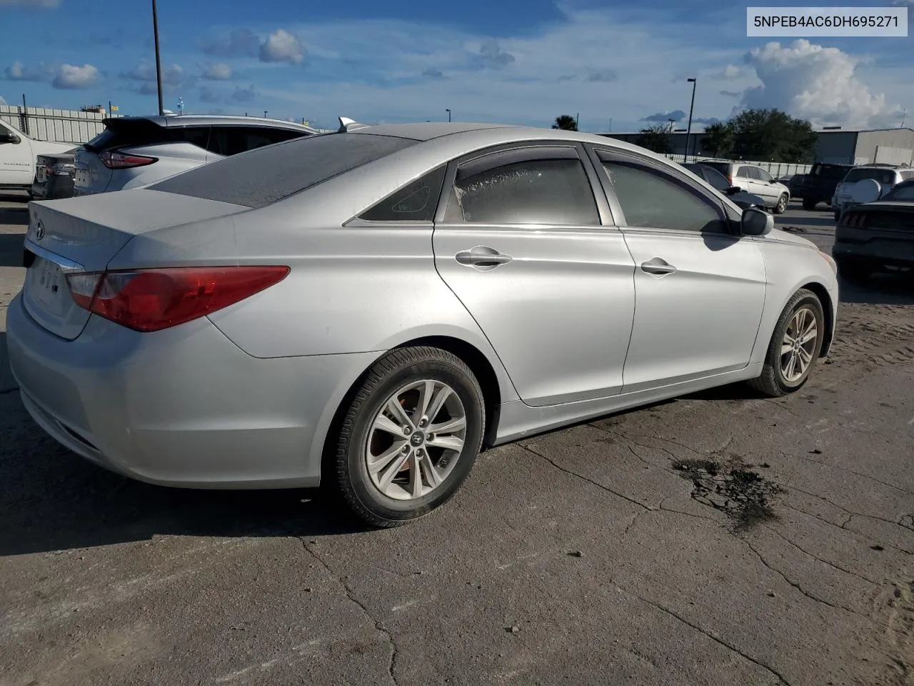 2013 Hyundai Sonata Gls VIN: 5NPEB4AC6DH695271 Lot: 76974974