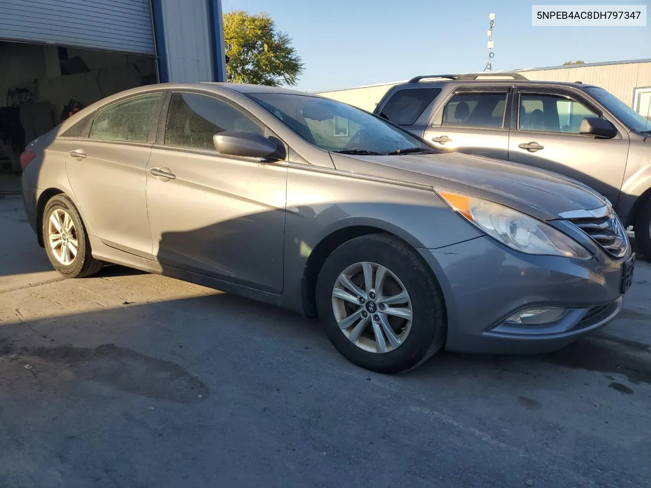 2013 Hyundai Sonata Gls VIN: 5NPEB4AC8DH797347 Lot: 77018314