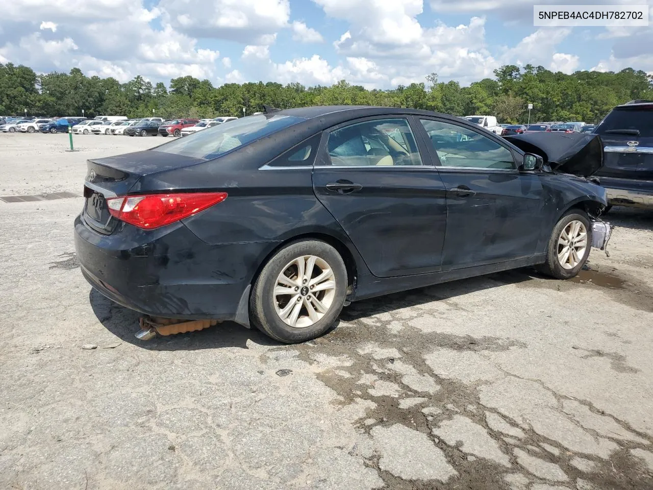 2013 Hyundai Sonata Gls VIN: 5NPEB4AC4DH782702 Lot: 77089484