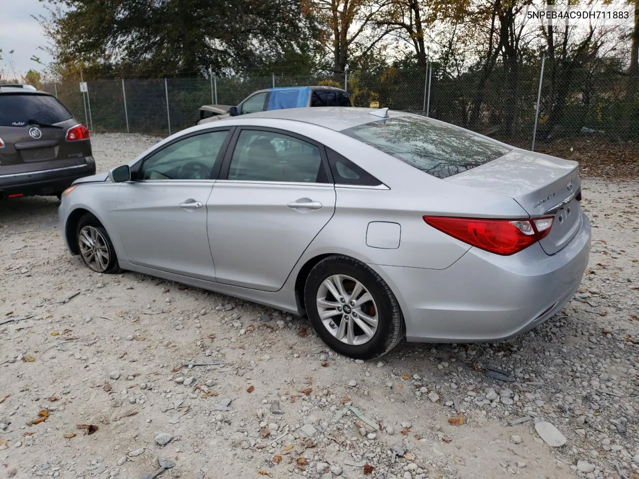 2013 Hyundai Sonata Gls VIN: 5NPEB4AC9DH711883 Lot: 77126904