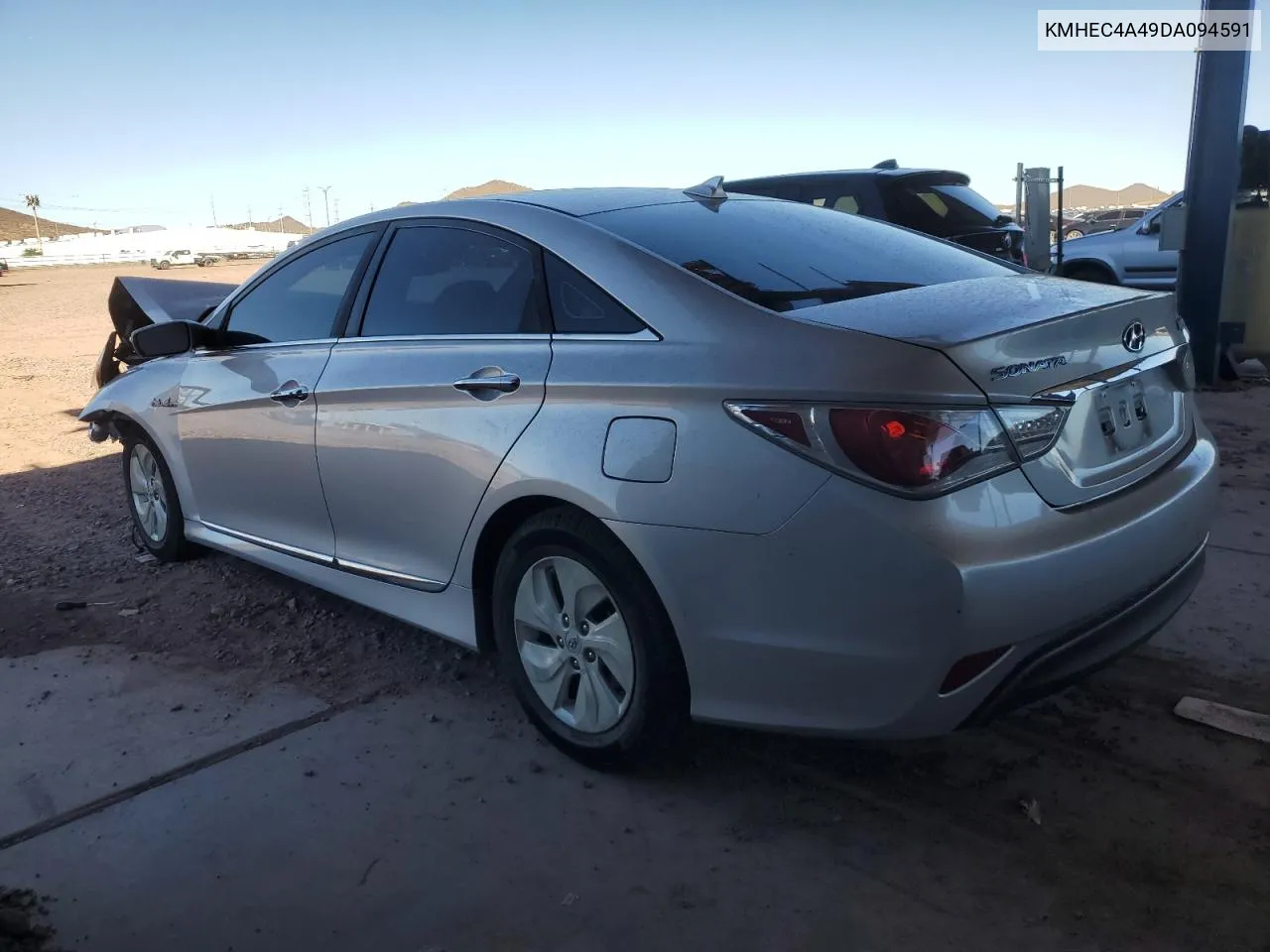 2013 Hyundai Sonata Hybrid VIN: KMHEC4A49DA094591 Lot: 77180754