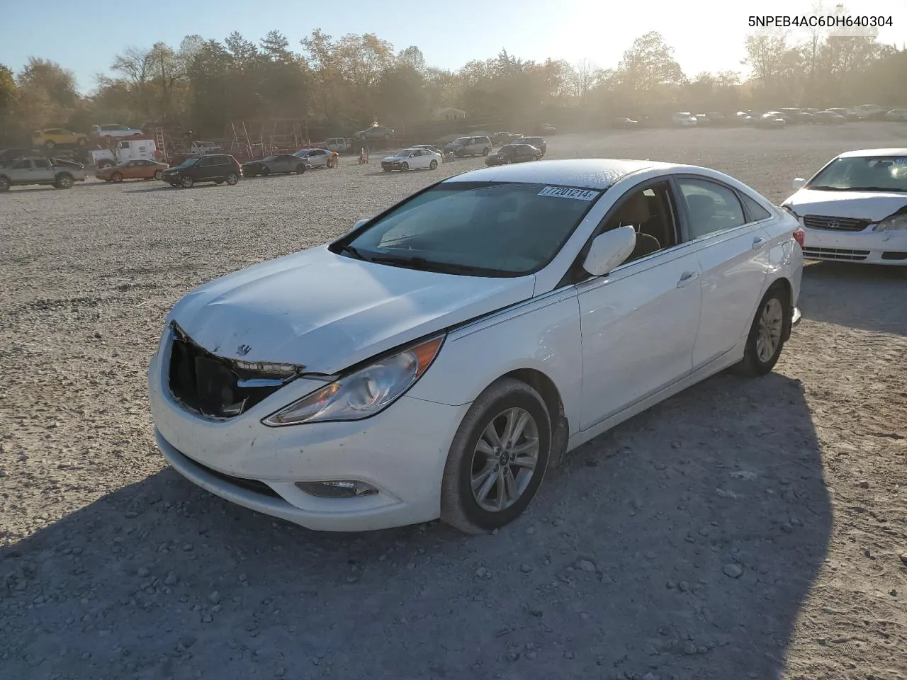 2013 Hyundai Sonata Gls VIN: 5NPEB4AC6DH640304 Lot: 77201214