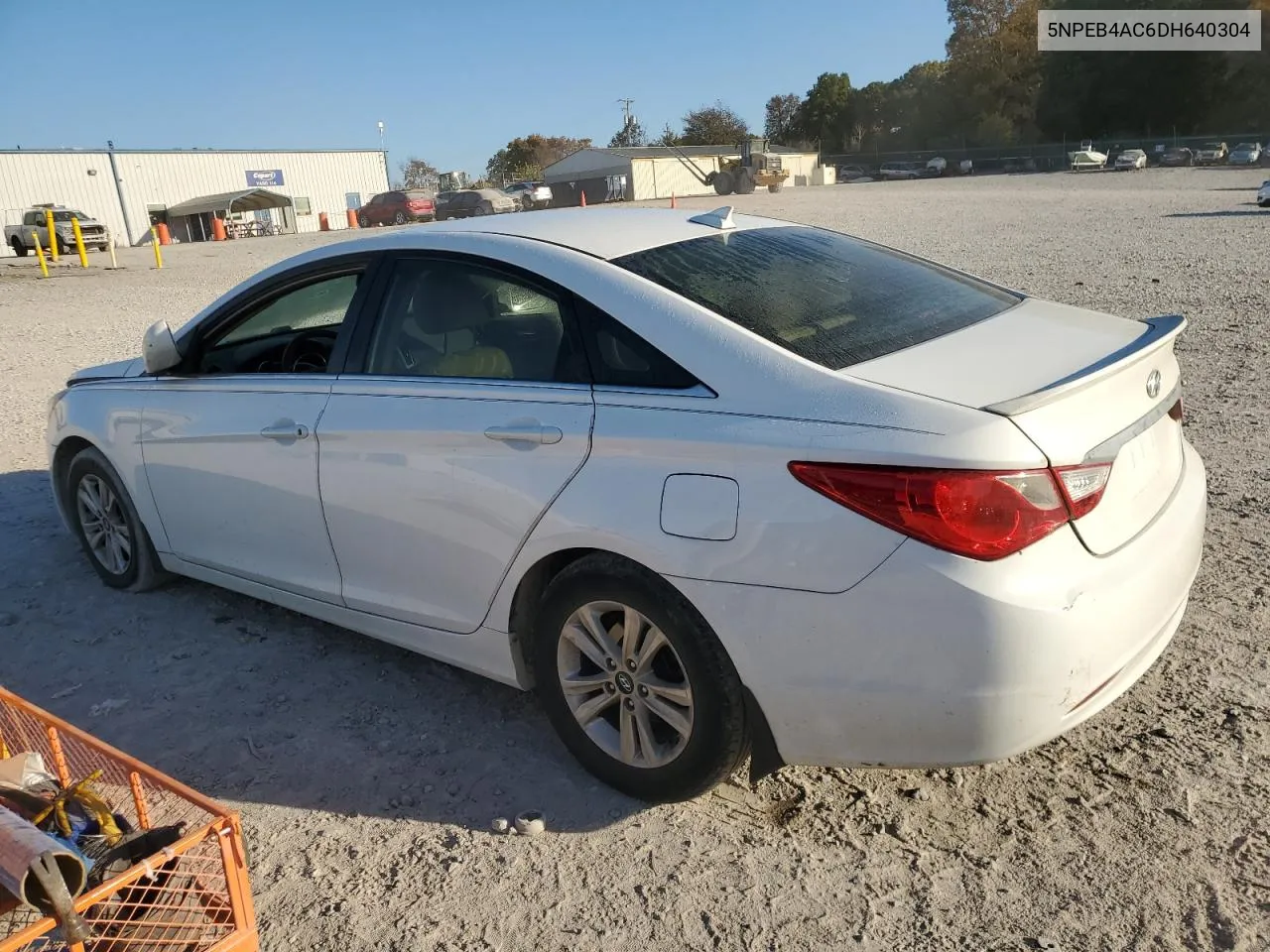 2013 Hyundai Sonata Gls VIN: 5NPEB4AC6DH640304 Lot: 77201214