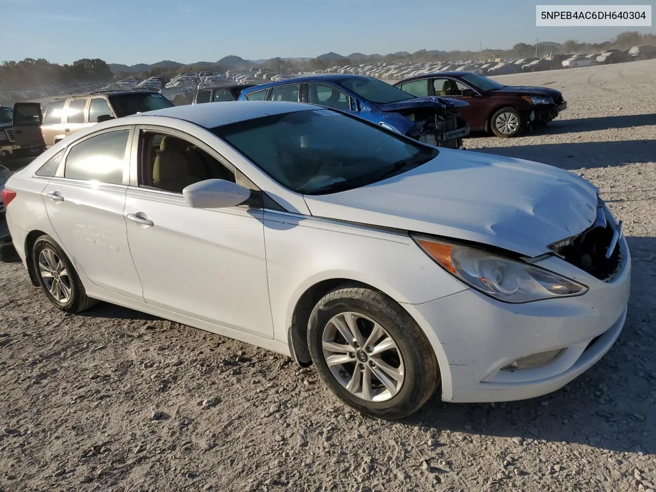 2013 Hyundai Sonata Gls VIN: 5NPEB4AC6DH640304 Lot: 77201214