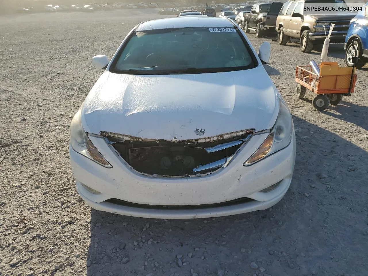 2013 Hyundai Sonata Gls VIN: 5NPEB4AC6DH640304 Lot: 77201214