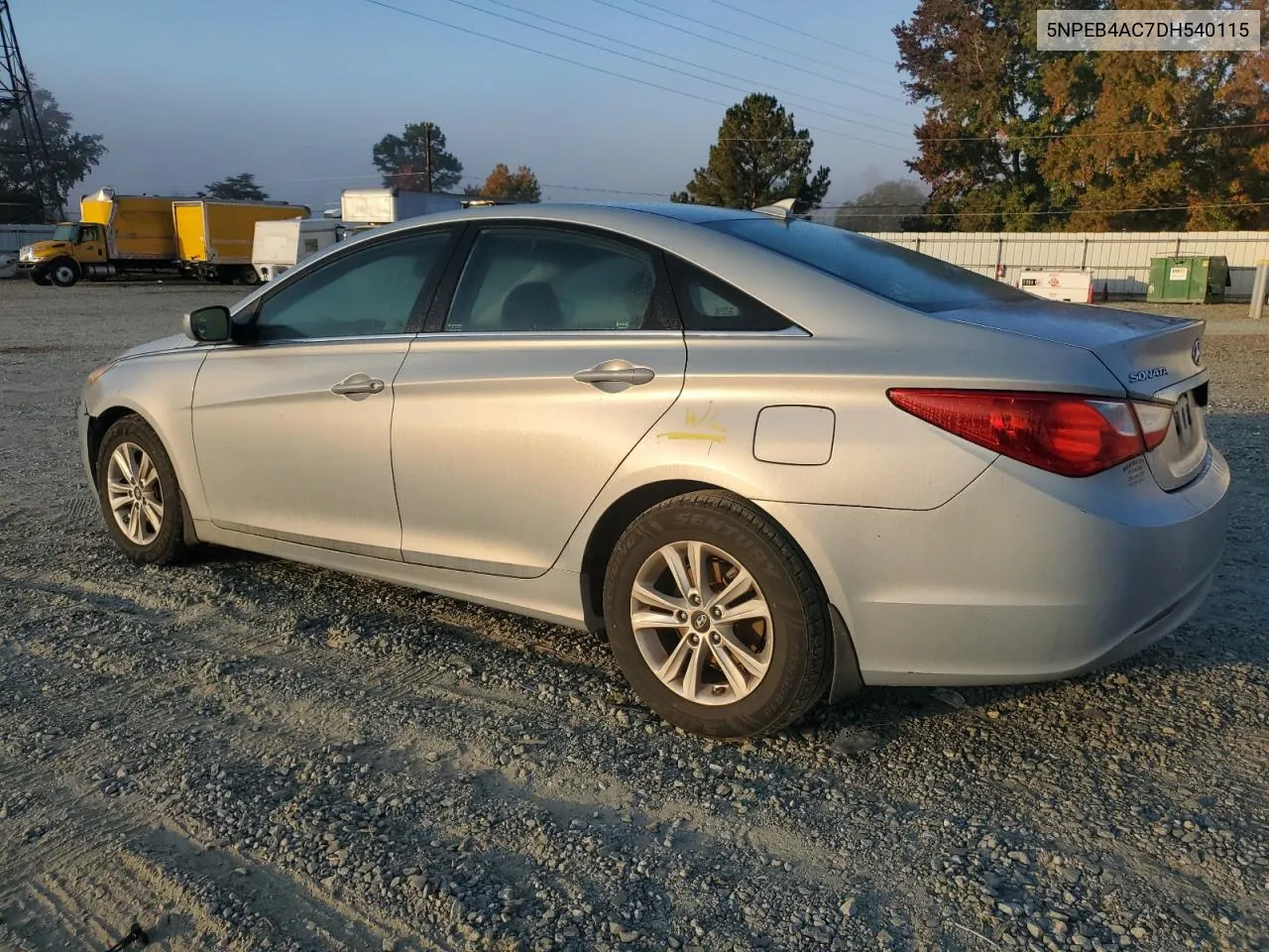 2013 Hyundai Sonata Gls VIN: 5NPEB4AC7DH540115 Lot: 77208024