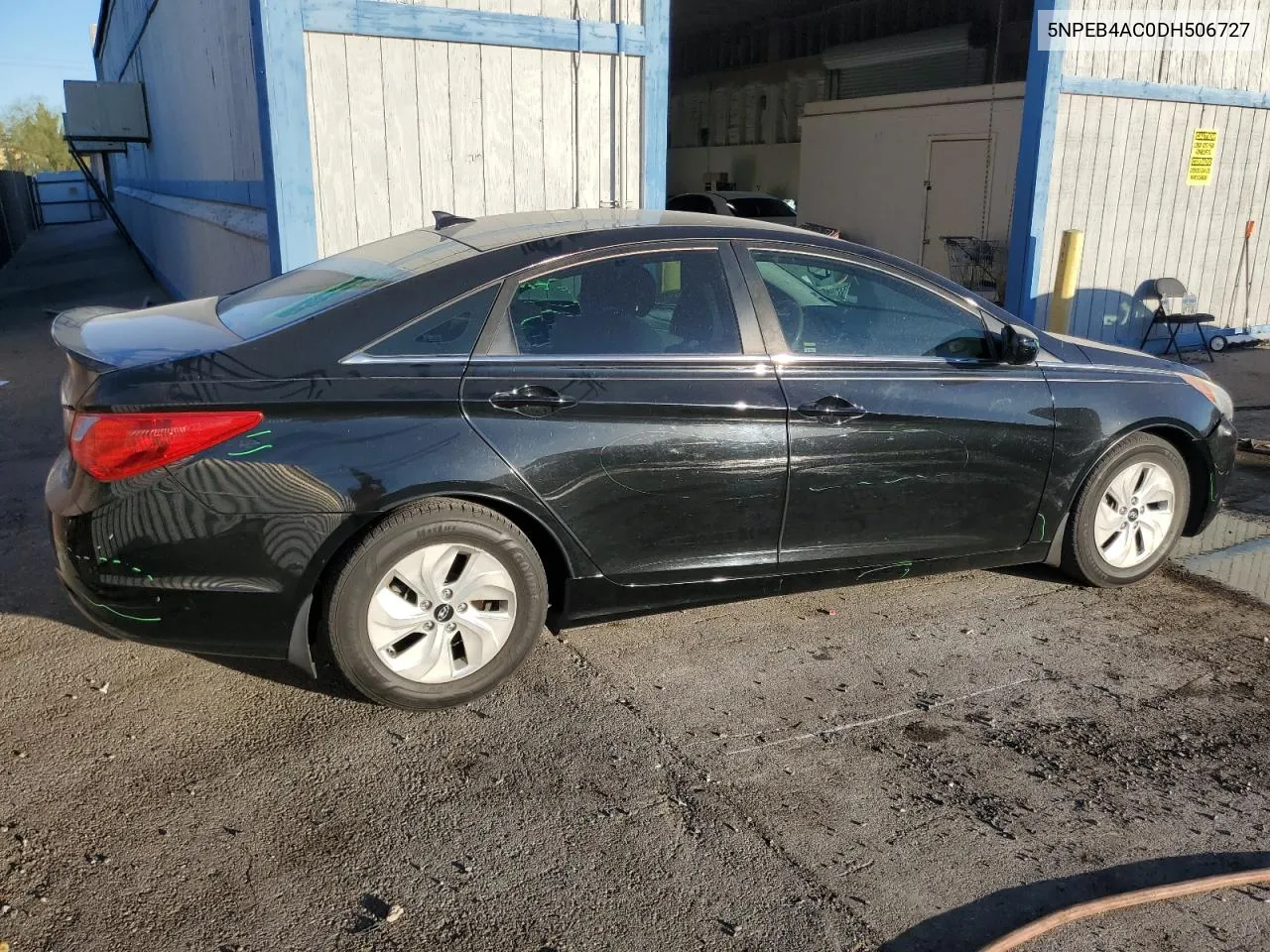 2013 Hyundai Sonata Gls VIN: 5NPEB4AC0DH506727 Lot: 77221734