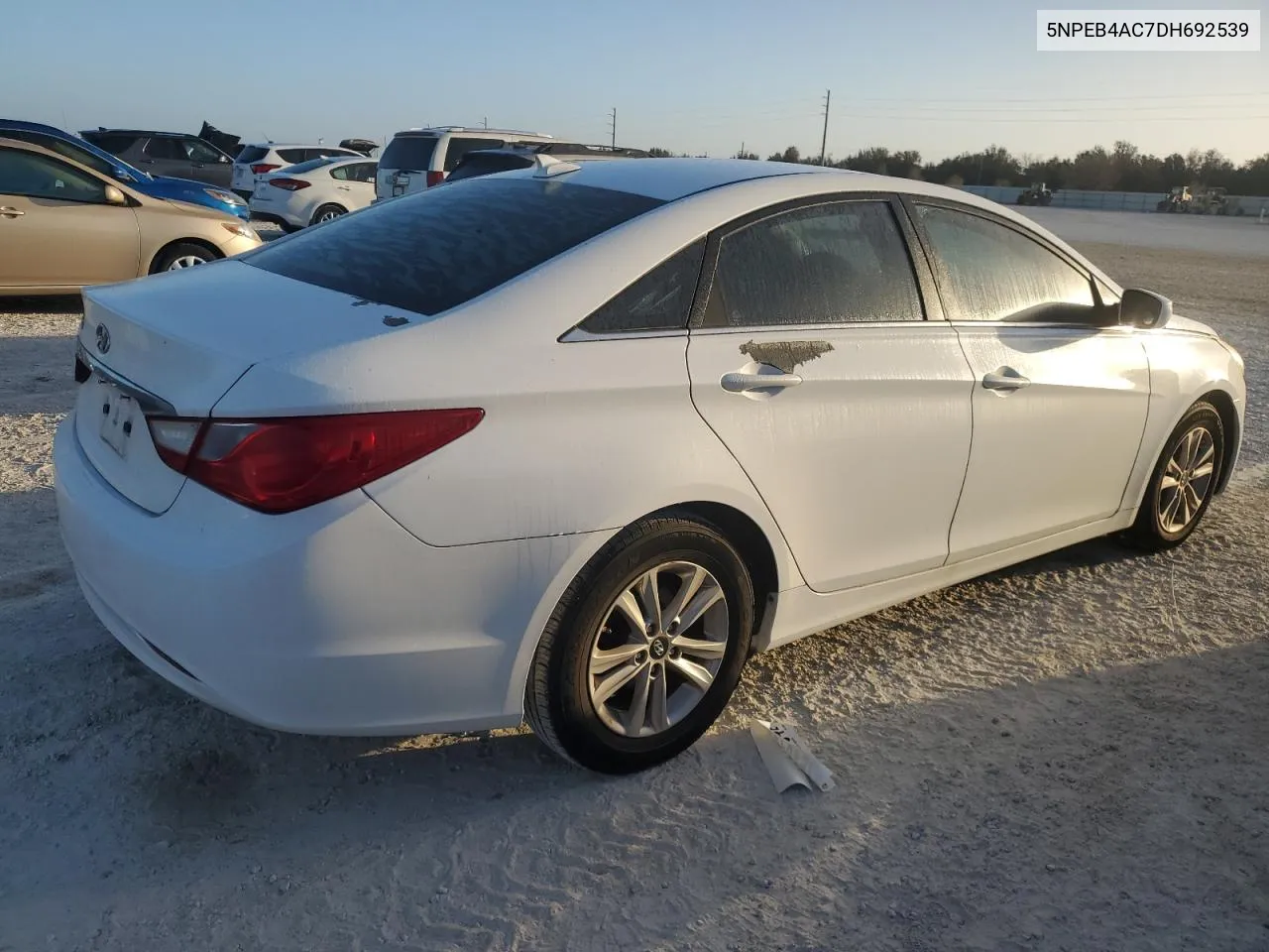 2013 Hyundai Sonata Gls VIN: 5NPEB4AC7DH692539 Lot: 77279194