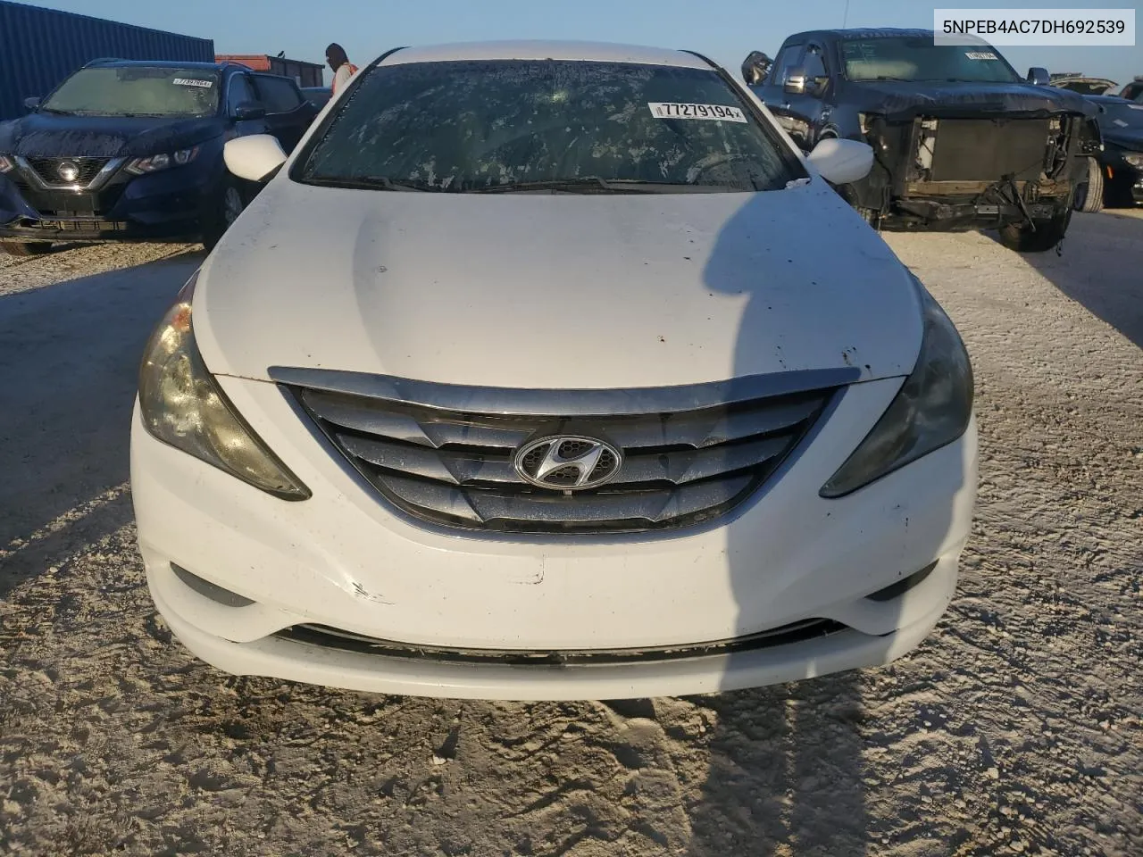 2013 Hyundai Sonata Gls VIN: 5NPEB4AC7DH692539 Lot: 77279194