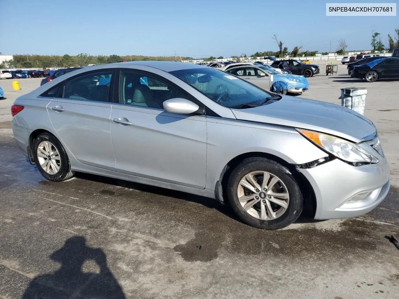 2013 Hyundai Sonata Gls VIN: 5NPEB4ACXDH707681 Lot: 77300064