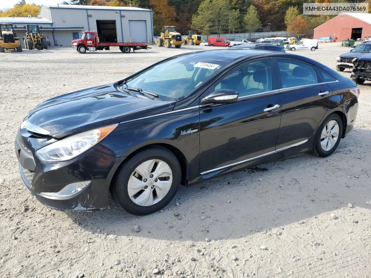 2013 Hyundai Sonata Hybrid VIN: KMHEC4A43DA076569 Lot: 77316464