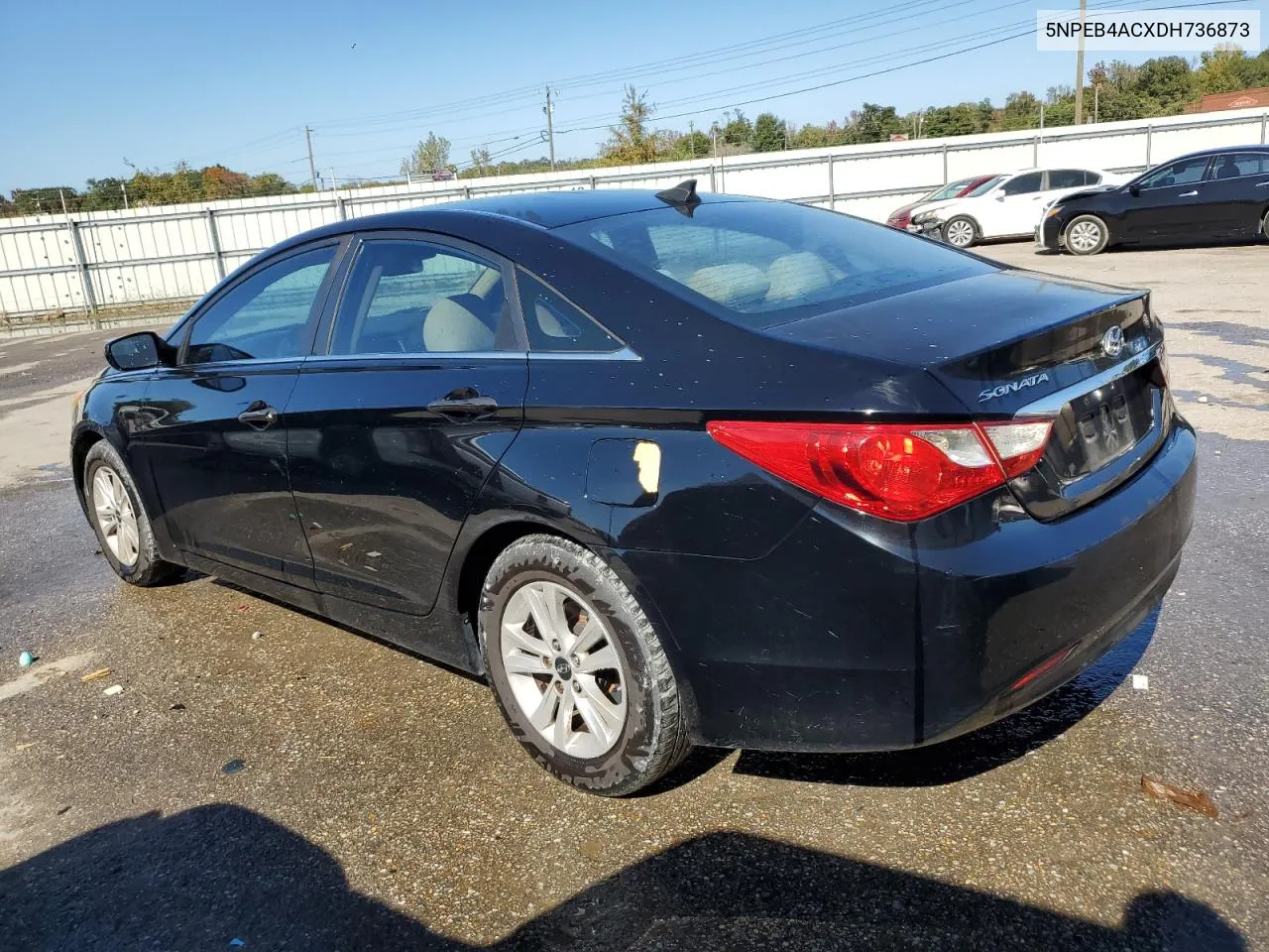 2013 Hyundai Sonata Gls VIN: 5NPEB4ACXDH736873 Lot: 77391424