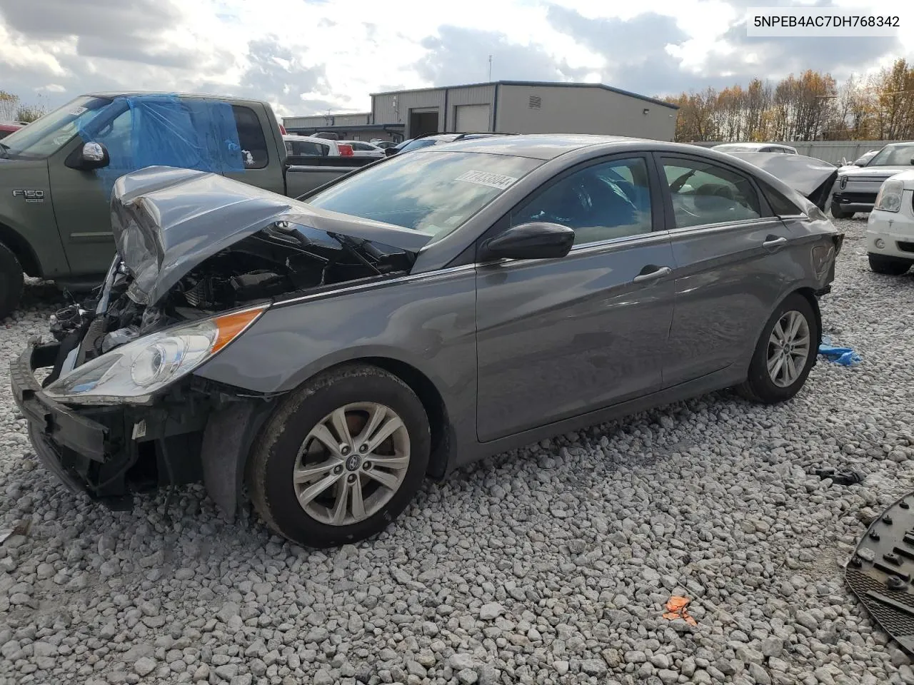 2013 Hyundai Sonata Gls VIN: 5NPEB4AC7DH768342 Lot: 77433804