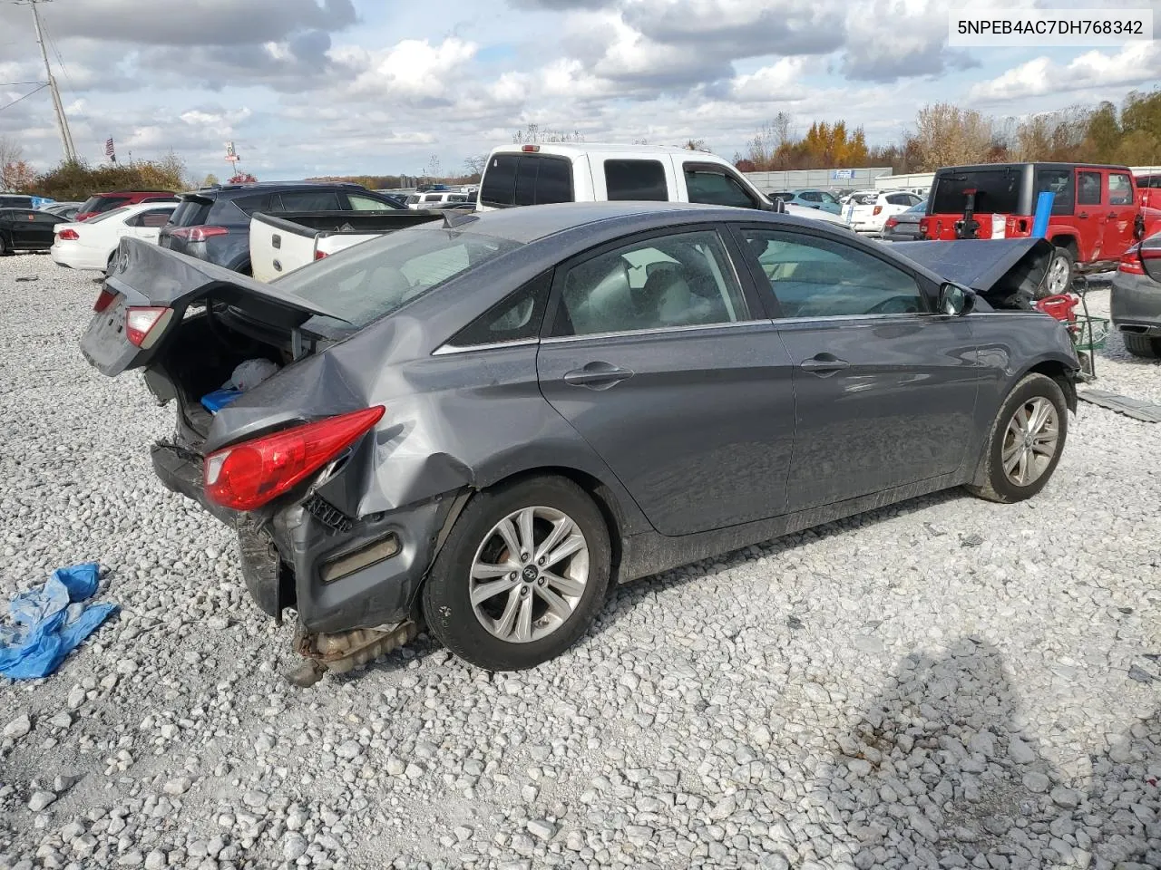 2013 Hyundai Sonata Gls VIN: 5NPEB4AC7DH768342 Lot: 77433804