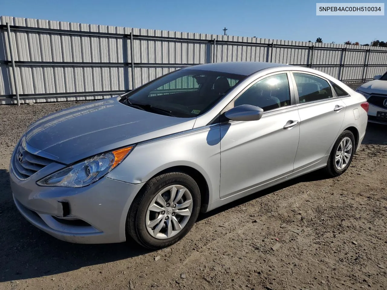 2013 Hyundai Sonata Gls VIN: 5NPEB4AC0DH510034 Lot: 77437534