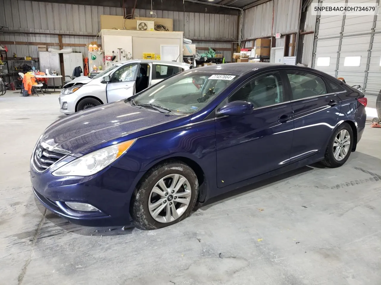 2013 Hyundai Sonata Gls VIN: 5NPEB4AC4DH734679 Lot: 77457664