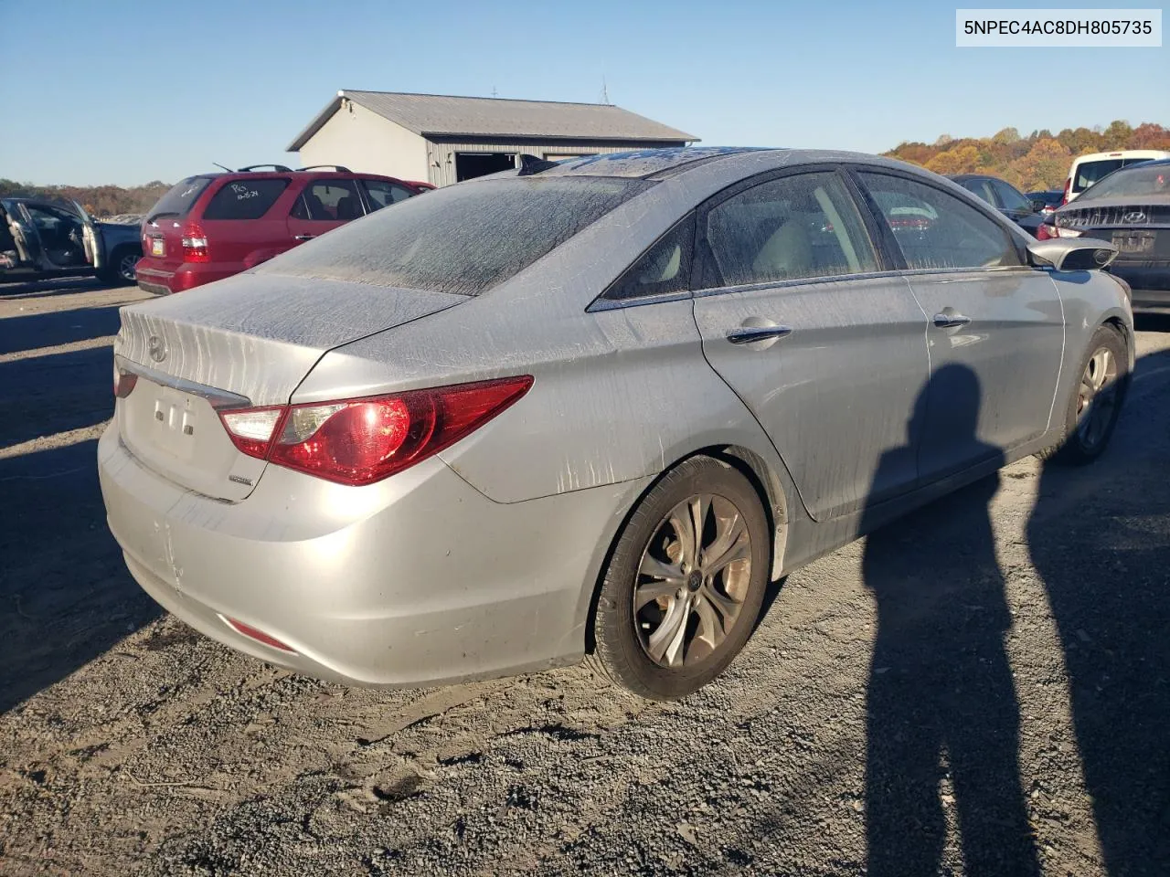 2013 Hyundai Sonata Se VIN: 5NPEC4AC8DH805735 Lot: 77462804