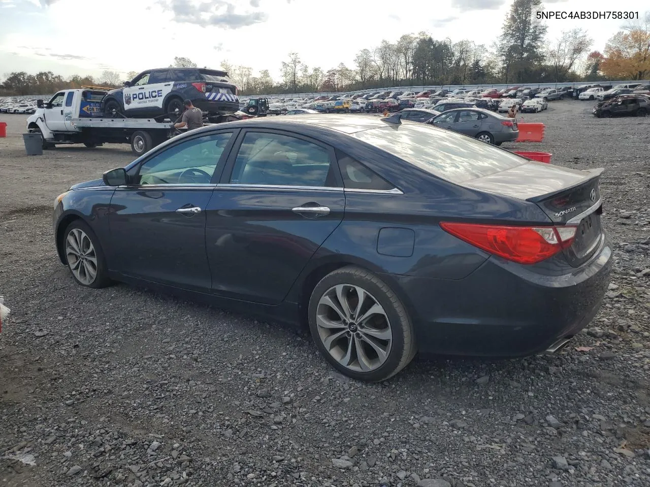 2013 Hyundai Sonata Se VIN: 5NPEC4AB3DH758301 Lot: 77623114