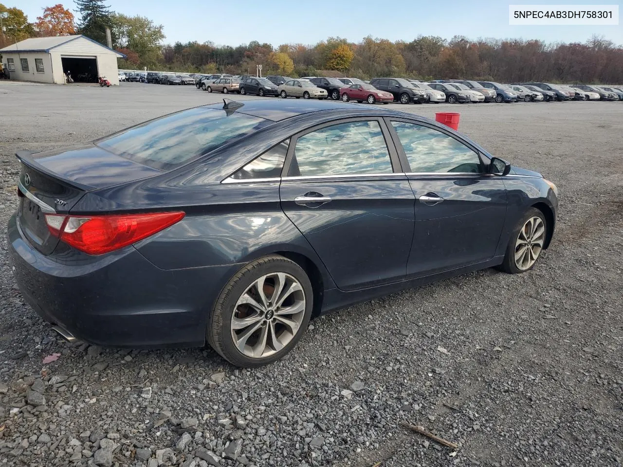 2013 Hyundai Sonata Se VIN: 5NPEC4AB3DH758301 Lot: 77623114