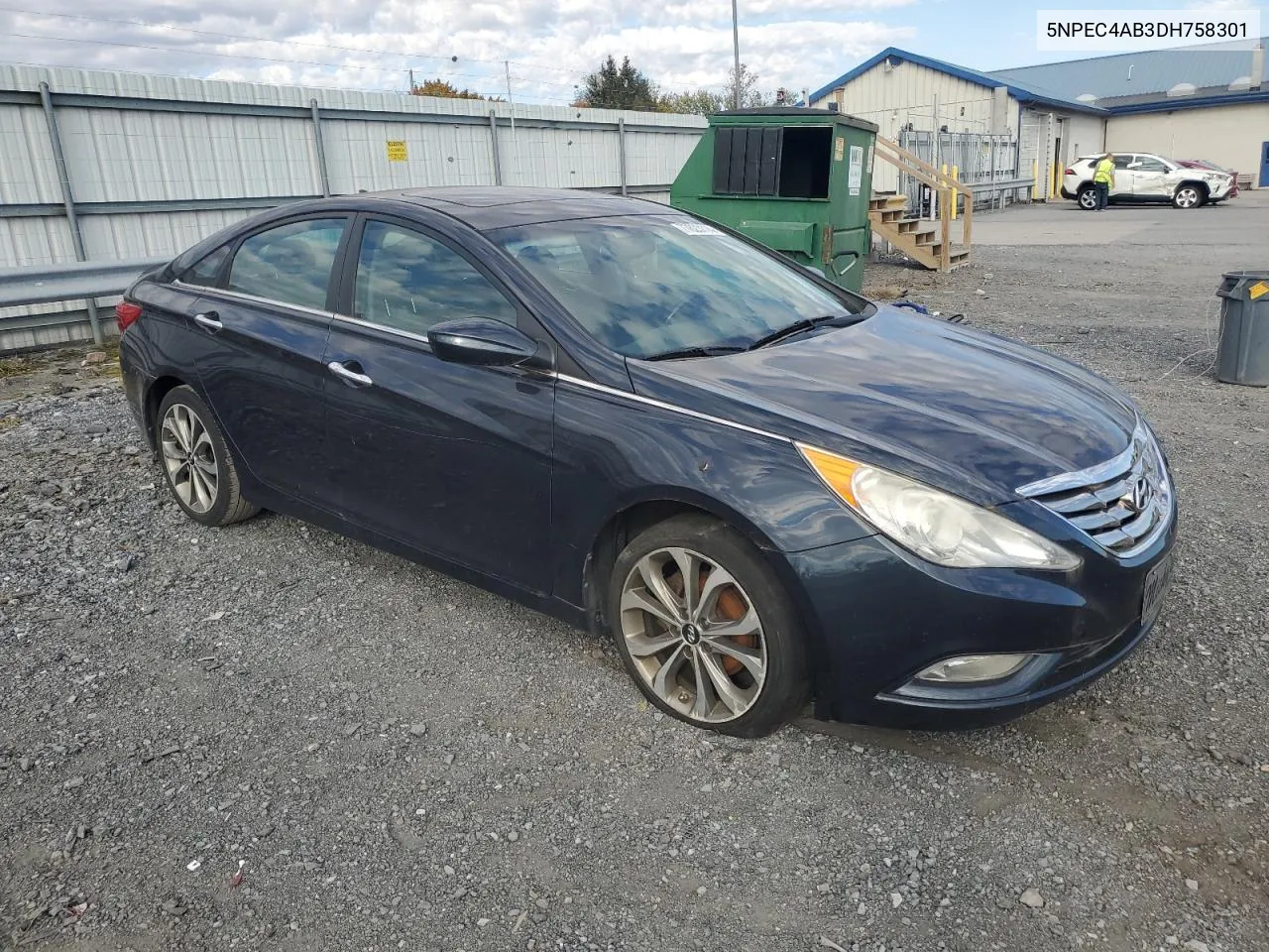 2013 Hyundai Sonata Se VIN: 5NPEC4AB3DH758301 Lot: 77623114