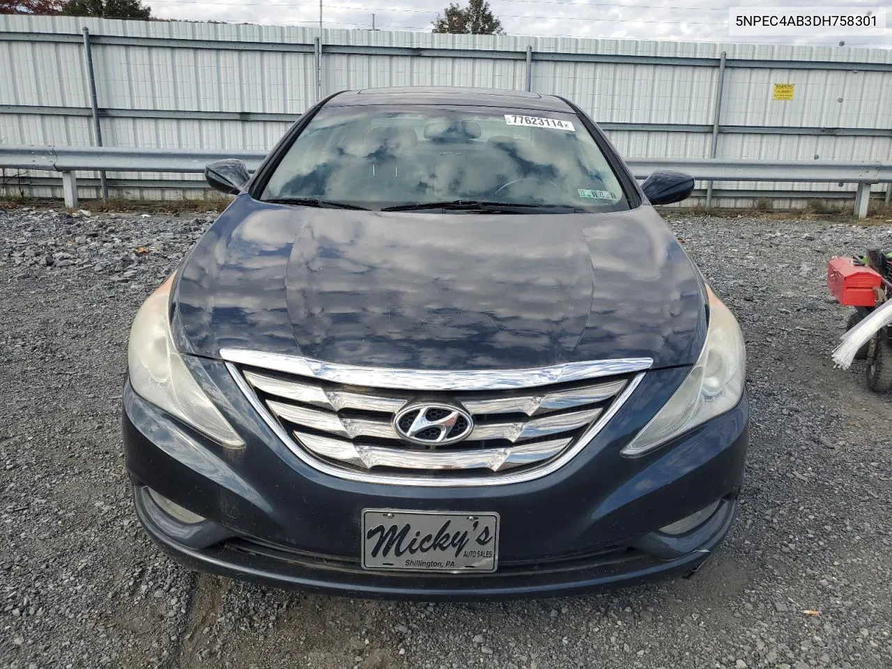 2013 Hyundai Sonata Se VIN: 5NPEC4AB3DH758301 Lot: 77623114