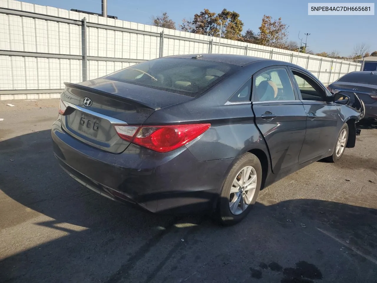 2013 Hyundai Sonata Gls VIN: 5NPEB4AC7DH665681 Lot: 77634684