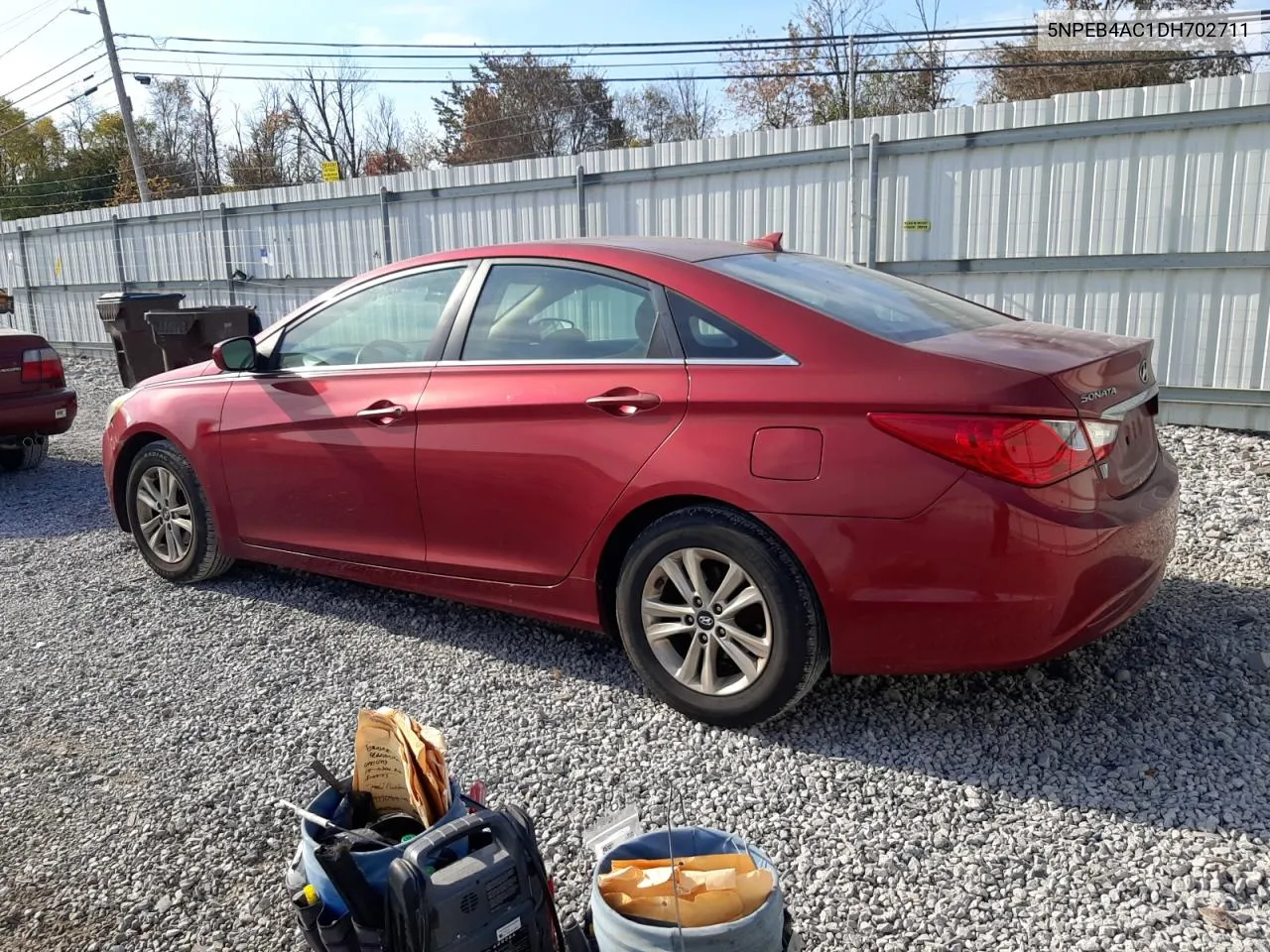 2013 Hyundai Sonata Gls VIN: 5NPEB4AC1DH702711 Lot: 77651984