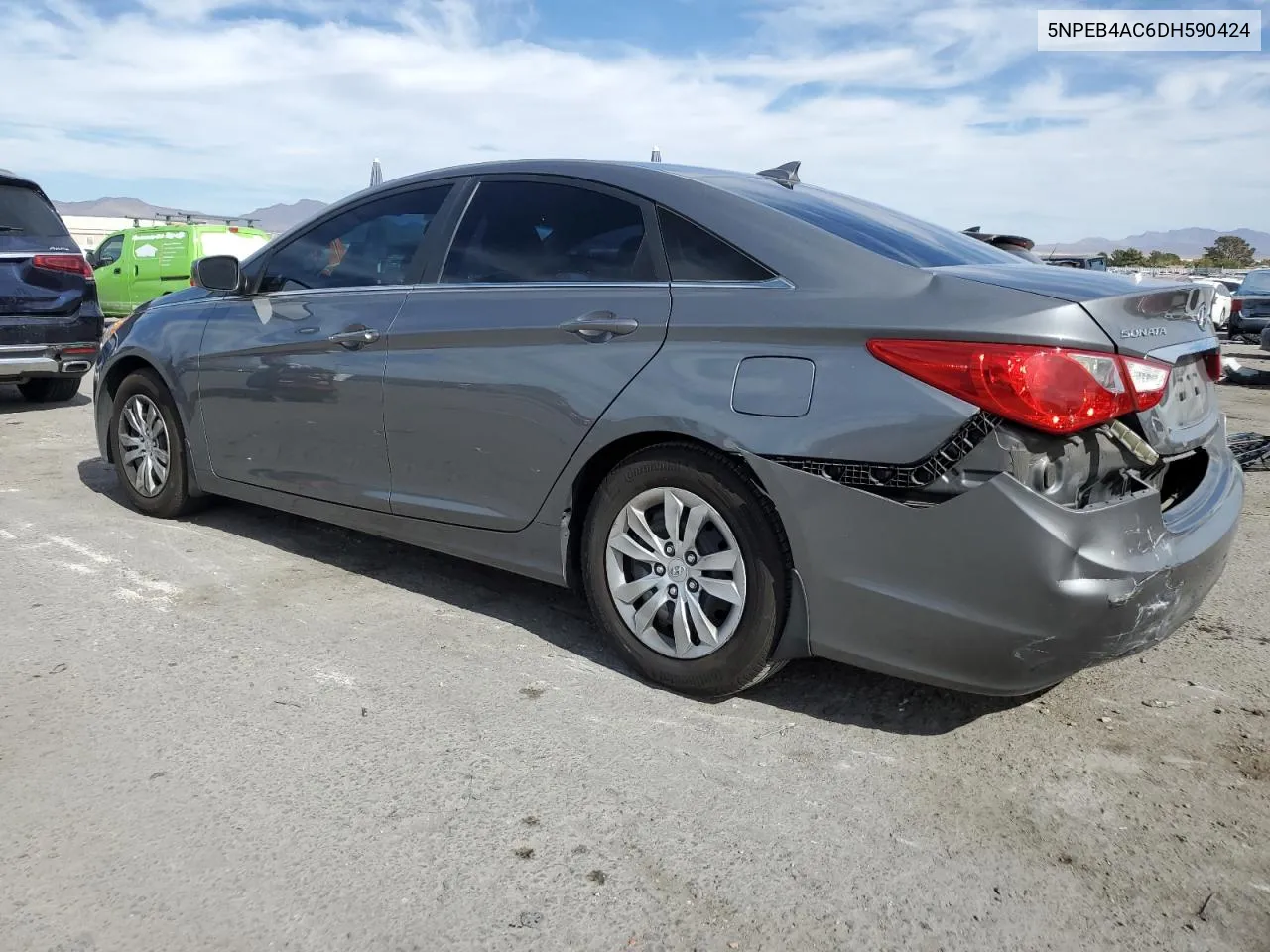 2013 Hyundai Sonata Gls VIN: 5NPEB4AC6DH590424 Lot: 77688734