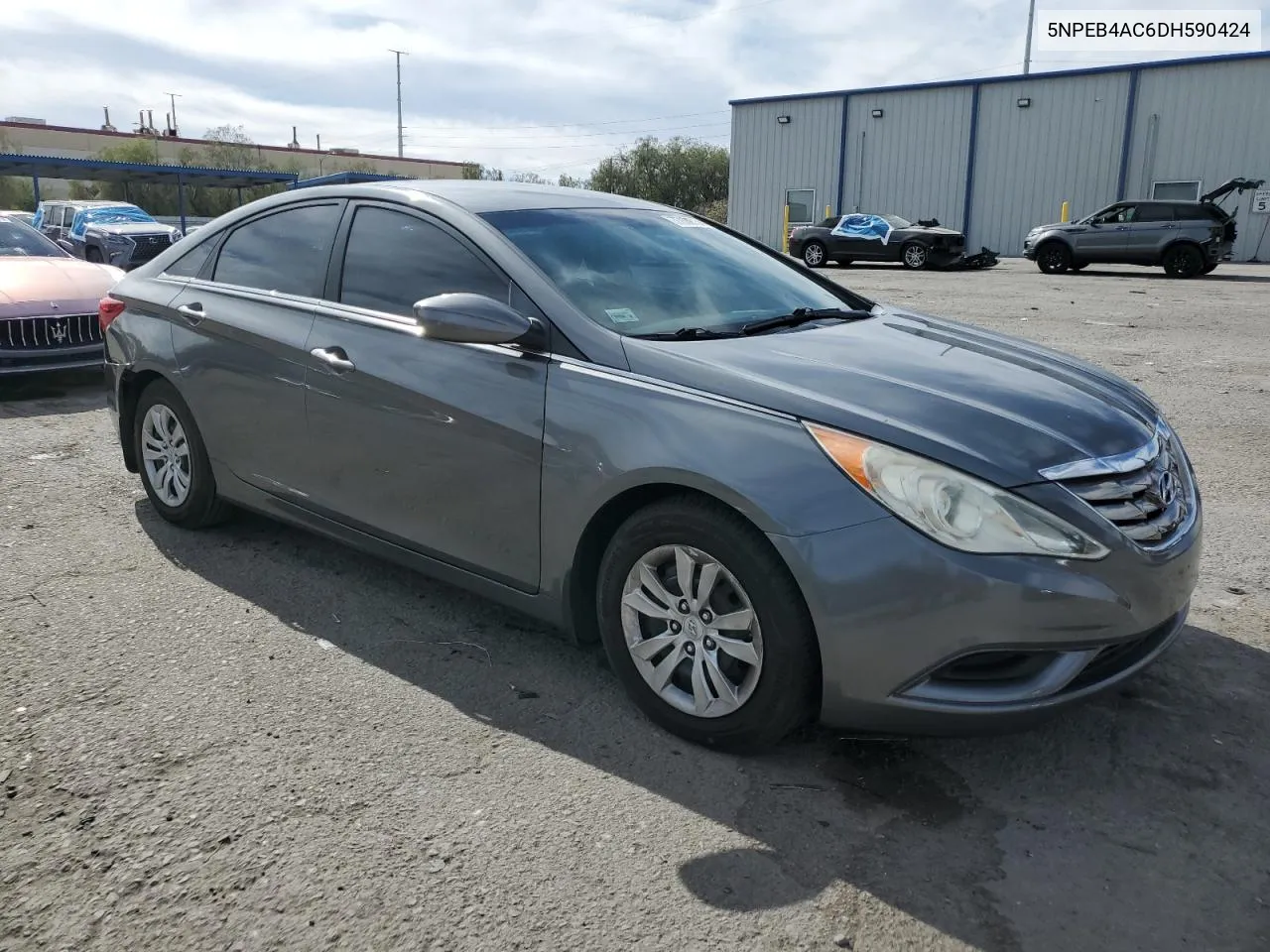 2013 Hyundai Sonata Gls VIN: 5NPEB4AC6DH590424 Lot: 77688734