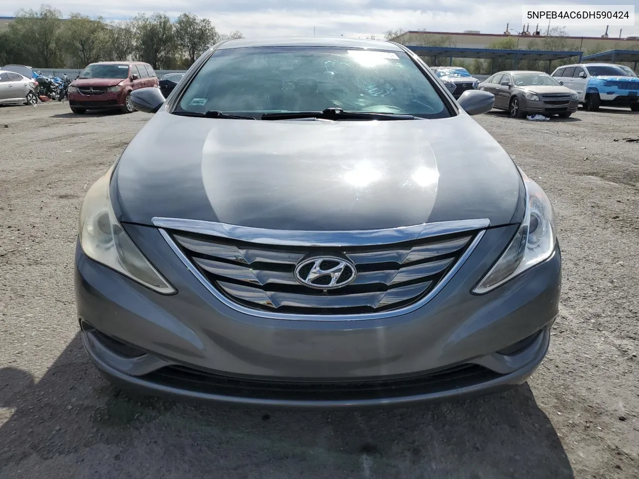 2013 Hyundai Sonata Gls VIN: 5NPEB4AC6DH590424 Lot: 77688734