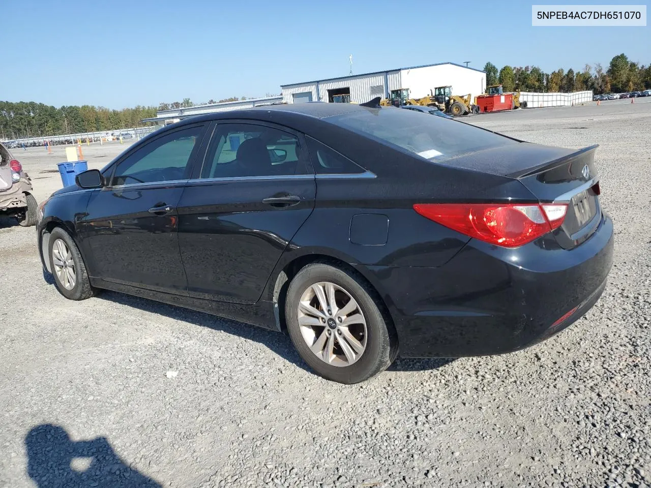 2013 Hyundai Sonata Gls VIN: 5NPEB4AC7DH651070 Lot: 77789504