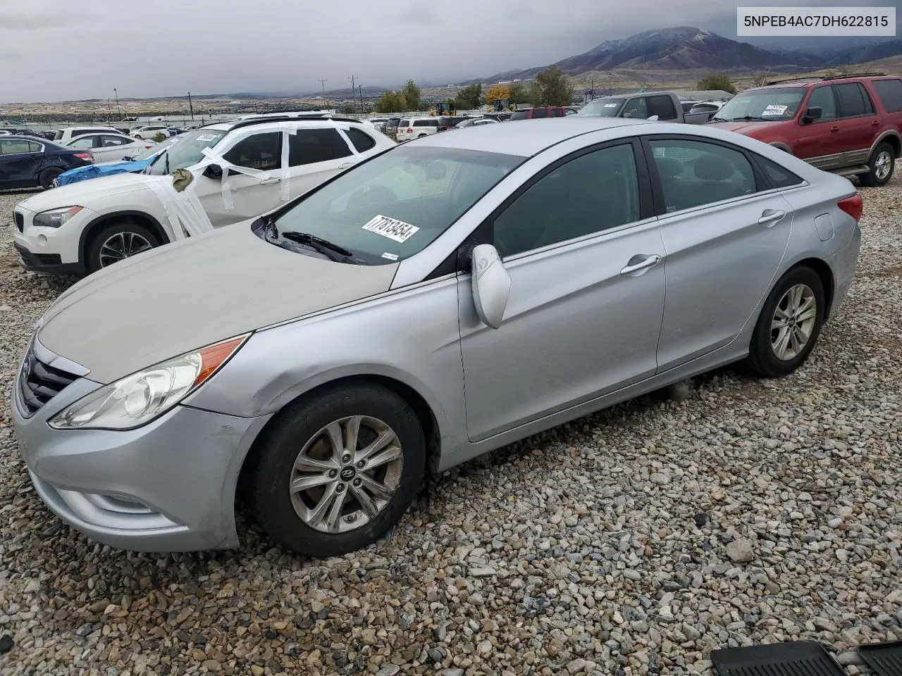 2013 Hyundai Sonata Gls VIN: 5NPEB4AC7DH622815 Lot: 77813454