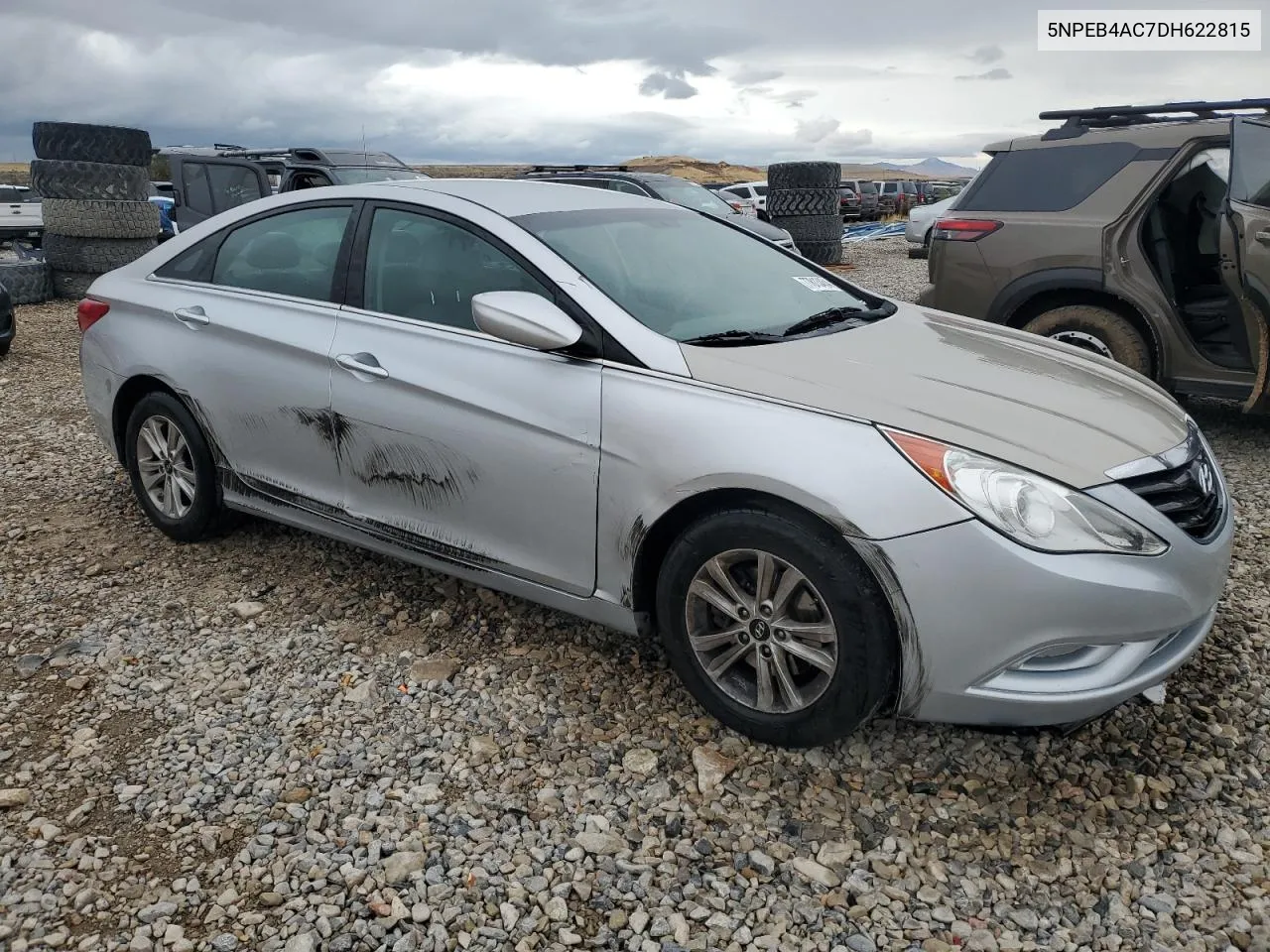 2013 Hyundai Sonata Gls VIN: 5NPEB4AC7DH622815 Lot: 77813454