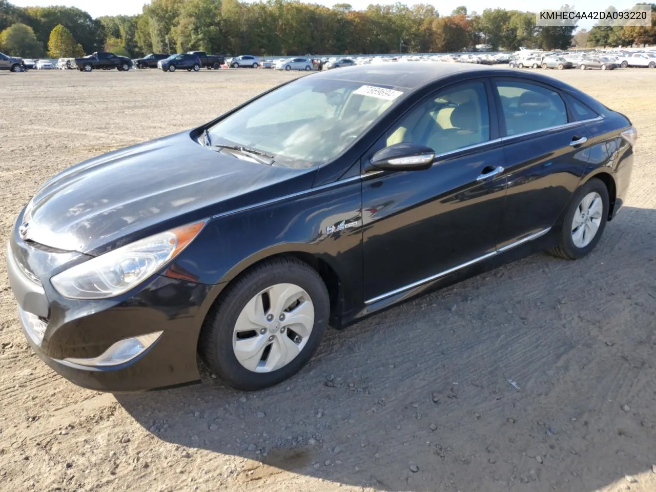 2013 Hyundai Sonata Hybrid VIN: KMHEC4A42DA093220 Lot: 77869694