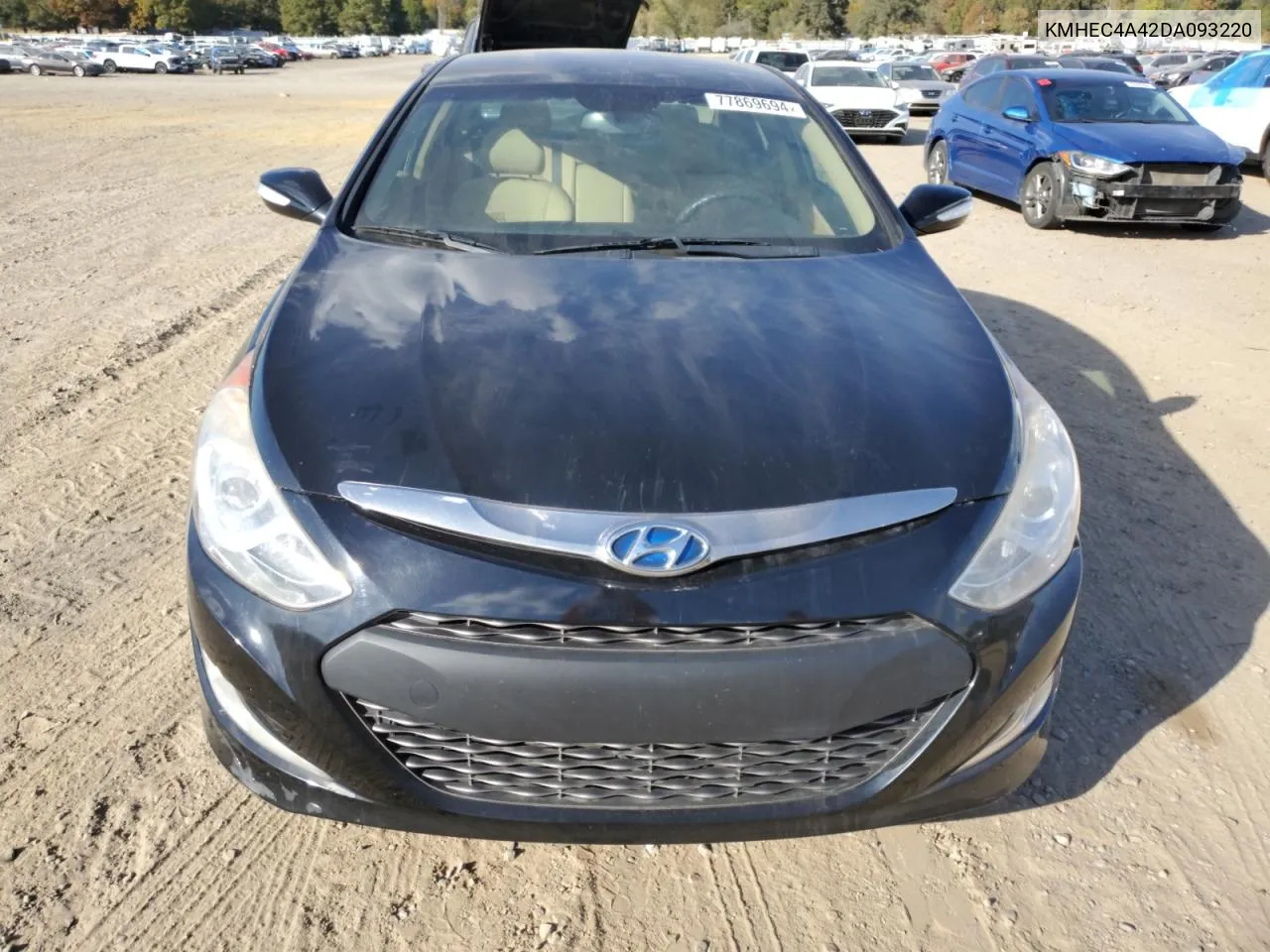 2013 Hyundai Sonata Hybrid VIN: KMHEC4A42DA093220 Lot: 77869694