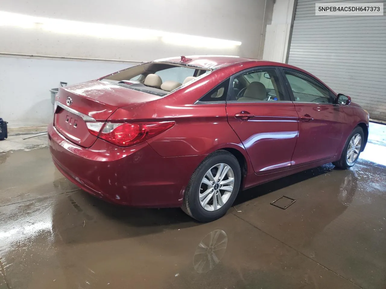 2013 Hyundai Sonata Gls VIN: 5NPEB4AC5DH647373 Lot: 77987654