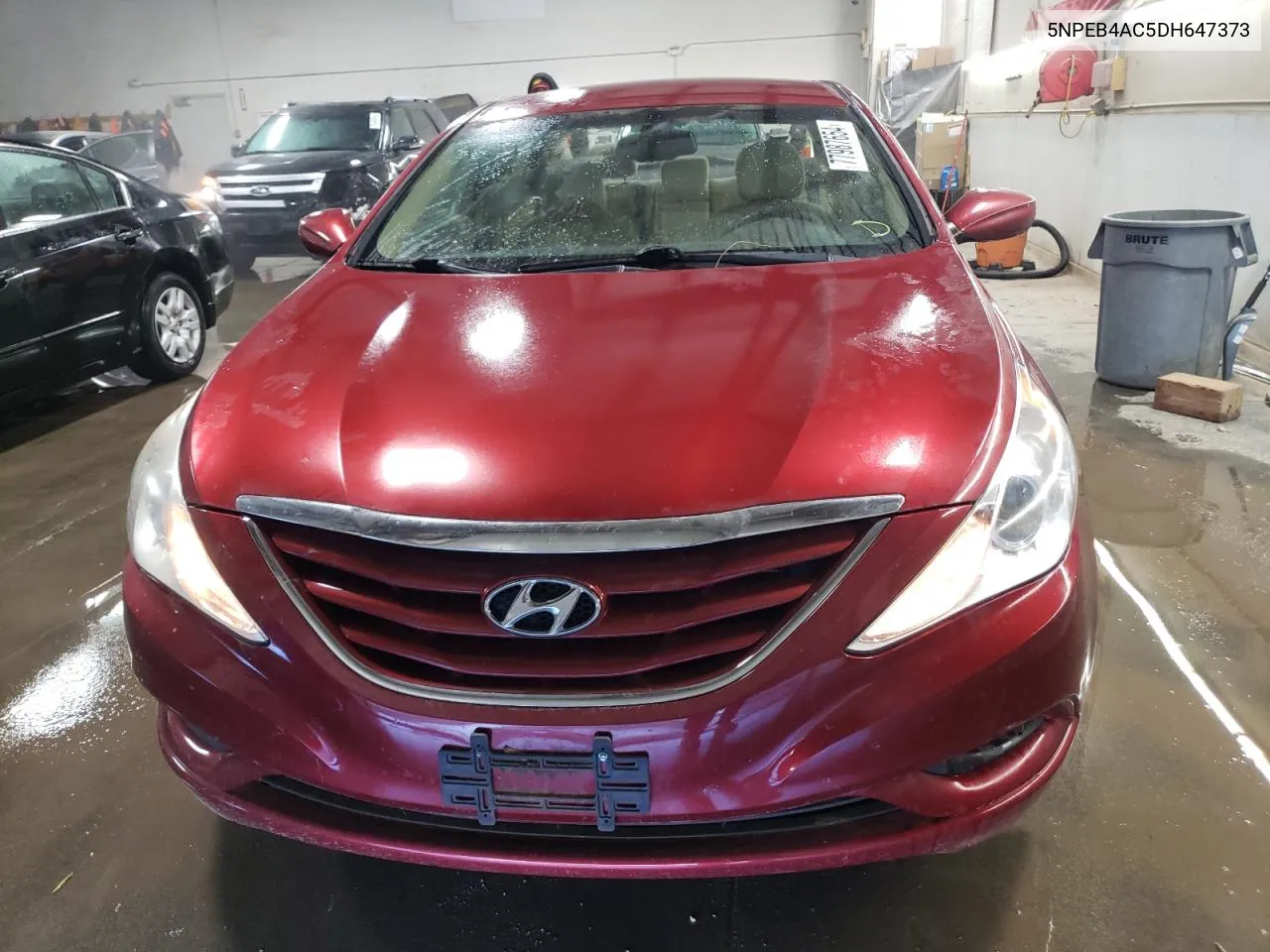 2013 Hyundai Sonata Gls VIN: 5NPEB4AC5DH647373 Lot: 77987654