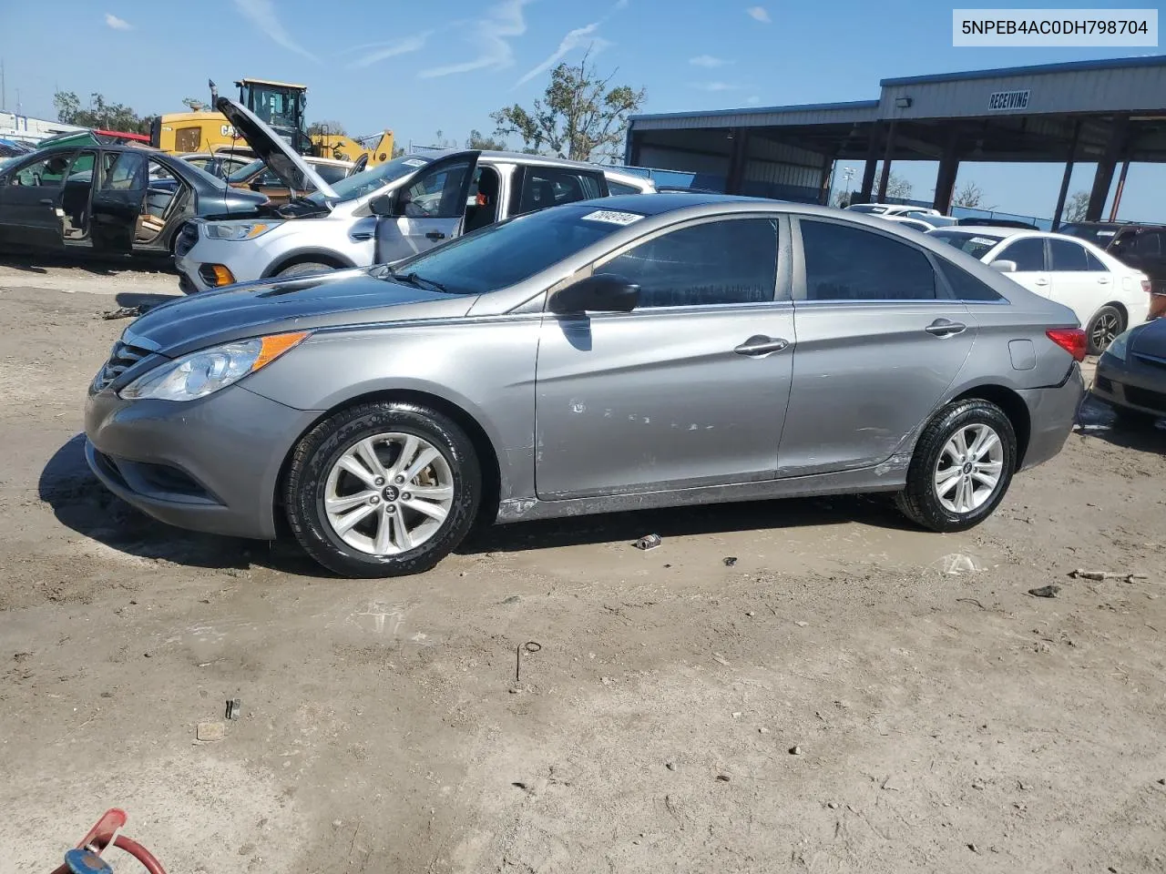 2013 Hyundai Sonata Gls VIN: 5NPEB4AC0DH798704 Lot: 78049104