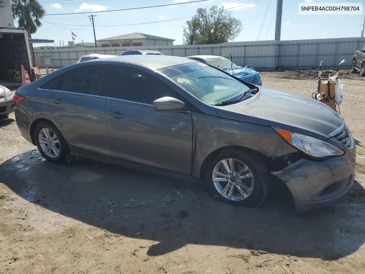 2013 Hyundai Sonata Gls VIN: 5NPEB4AC0DH798704 Lot: 78049104