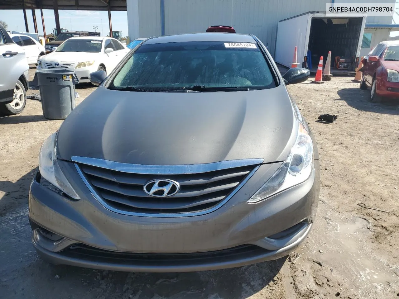 2013 Hyundai Sonata Gls VIN: 5NPEB4AC0DH798704 Lot: 78049104