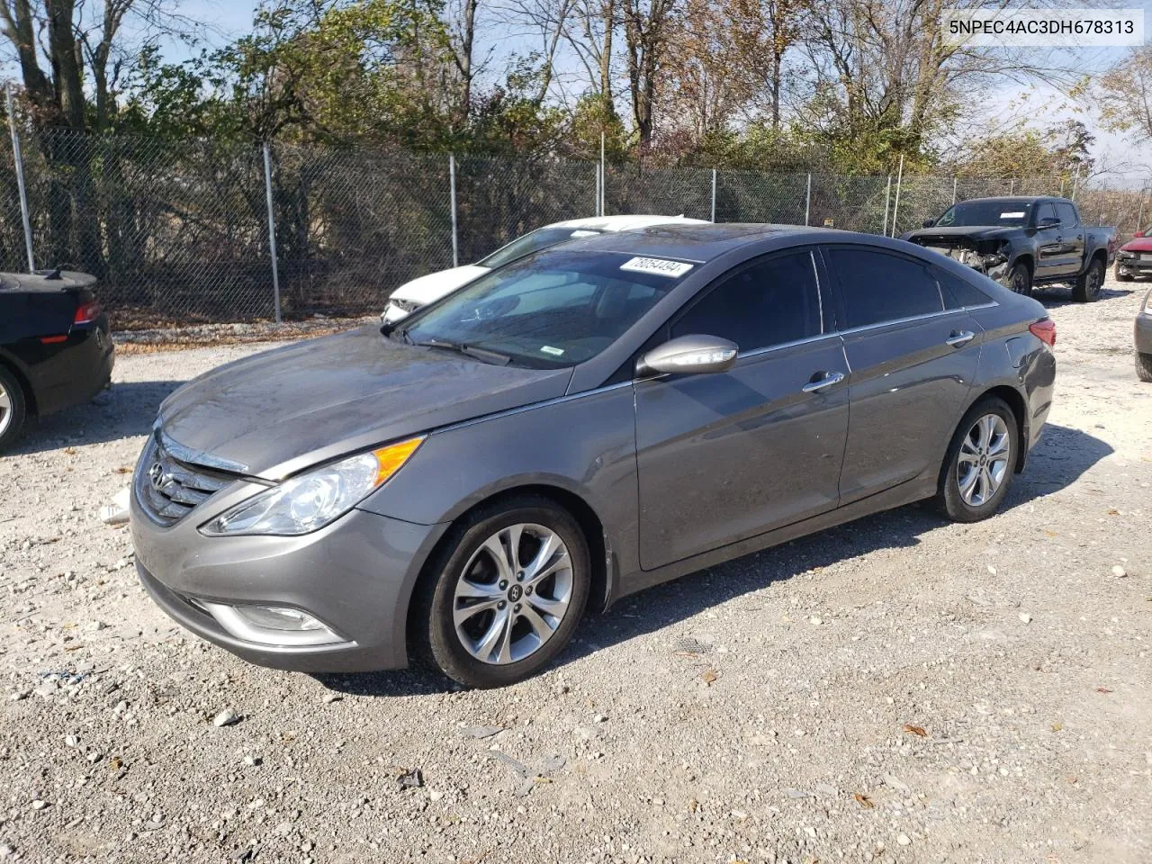 2013 Hyundai Sonata Se VIN: 5NPEC4AC3DH678313 Lot: 78054494